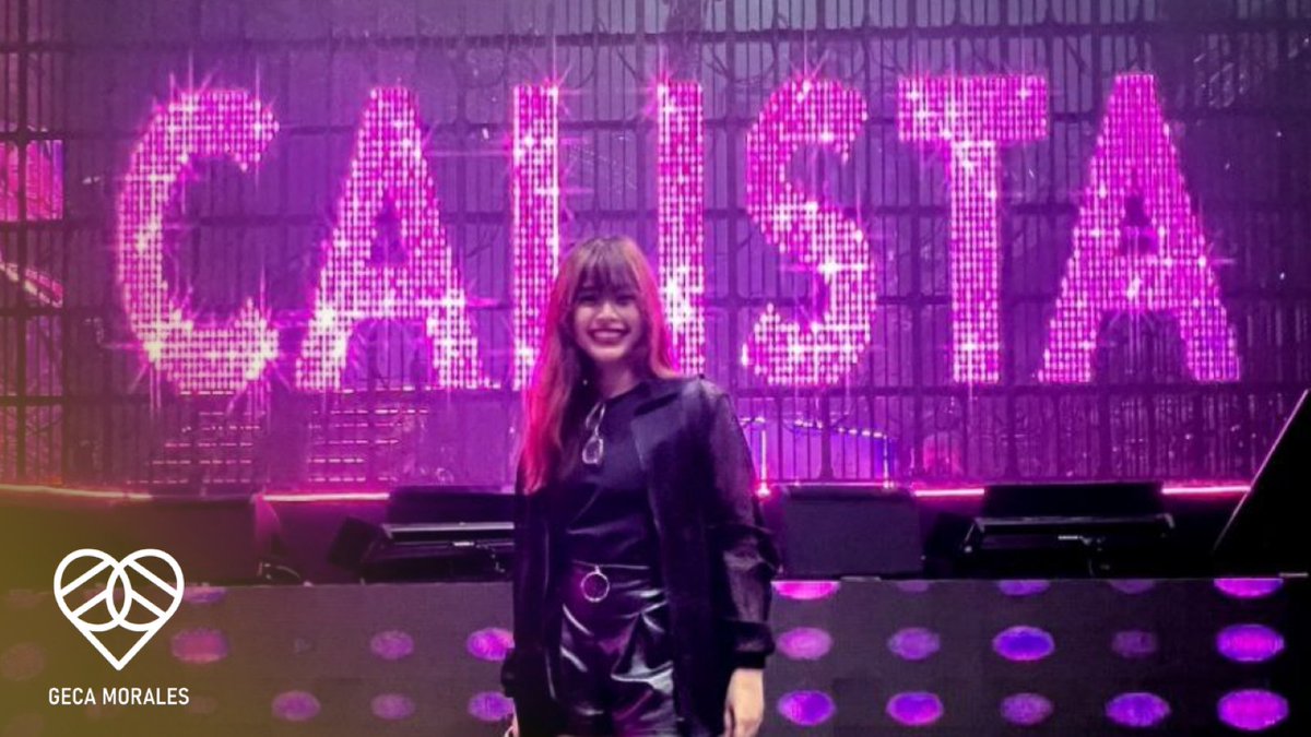 GecaMorales's tweet photo. New Vlog is Up! CALISTA - VAX TO NORMAL Concert Experience โค
๐: https://t.co/T4ZeCyg2JG
#calista #vaxtonormal @calistasocials https://t.co/pvUeGf6H97