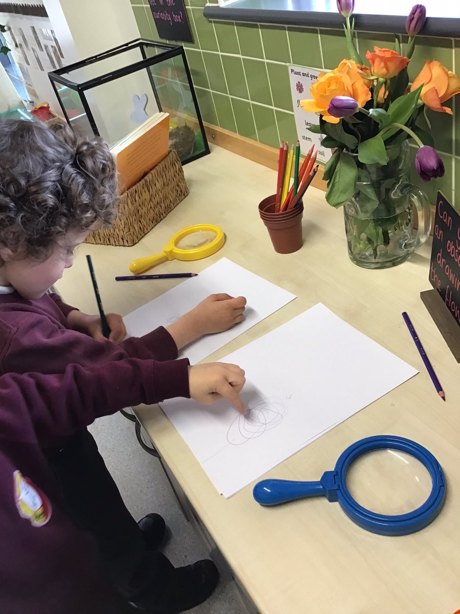 DartonNursery's tweet image. Some lovely observational drawing ✍️ @DartonPrimary #DPS_art