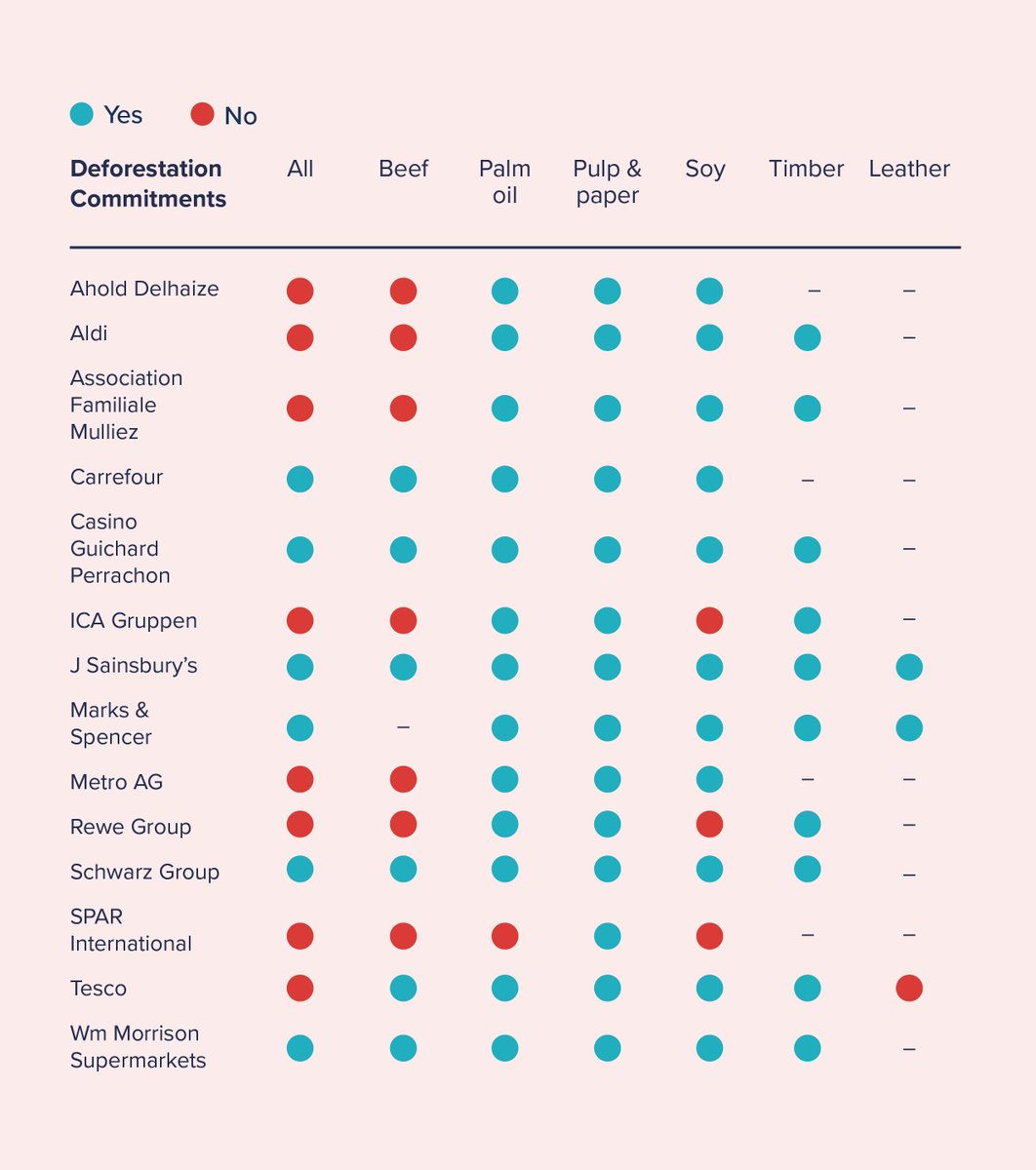 GlobalCanopy's tweet photo. New analysis from @Forest500 finds that just six of the 14 European supermarket groups with the greatest exposure to #deforestation have made a public commitment to ending deforestation across all of their supply chains https://t.co/eKPZaVUePU https://t.co/i0pElaRNMZ