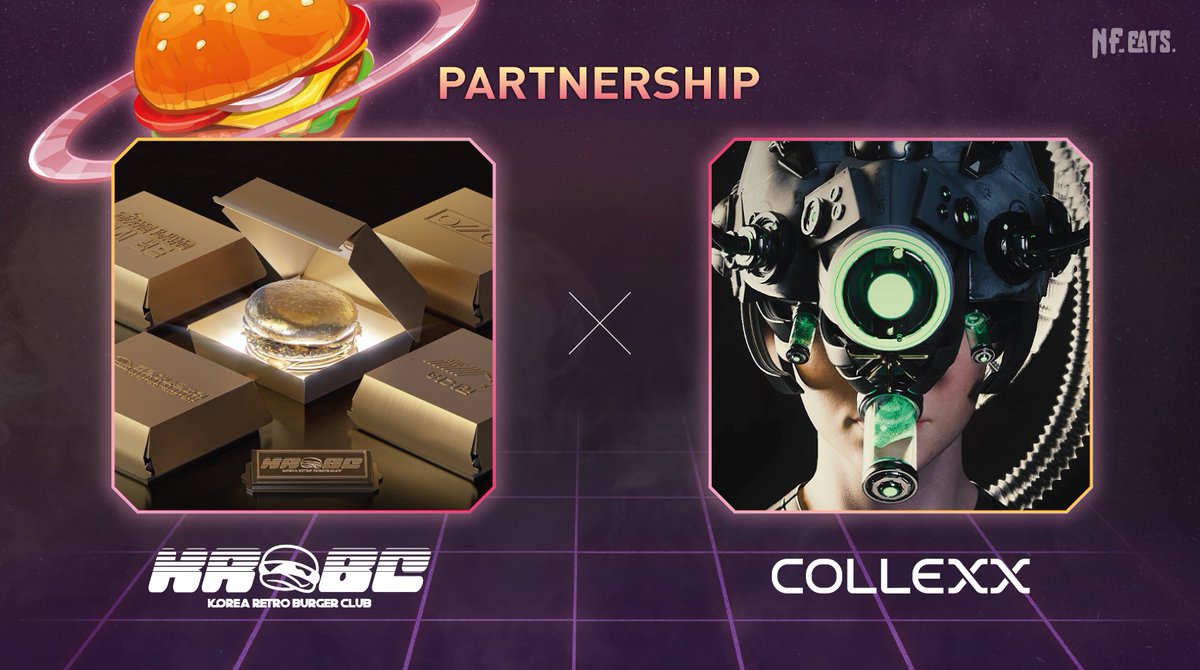 NF_eats's tweet photo. 🎉Partnership Notice🎉

" KRBC X COLLEXX "

On April 28 2022, KRBC and @COLLEXXofficial have signed a marketing partnership. 

📌About COLLEXX📌

COLLEXX is a "phygital" NFT project based on their post-apocalyptic SF world setting connecting our reality and the metaverse. 🧵1/2 https://t.co/kGFL1iKK8E