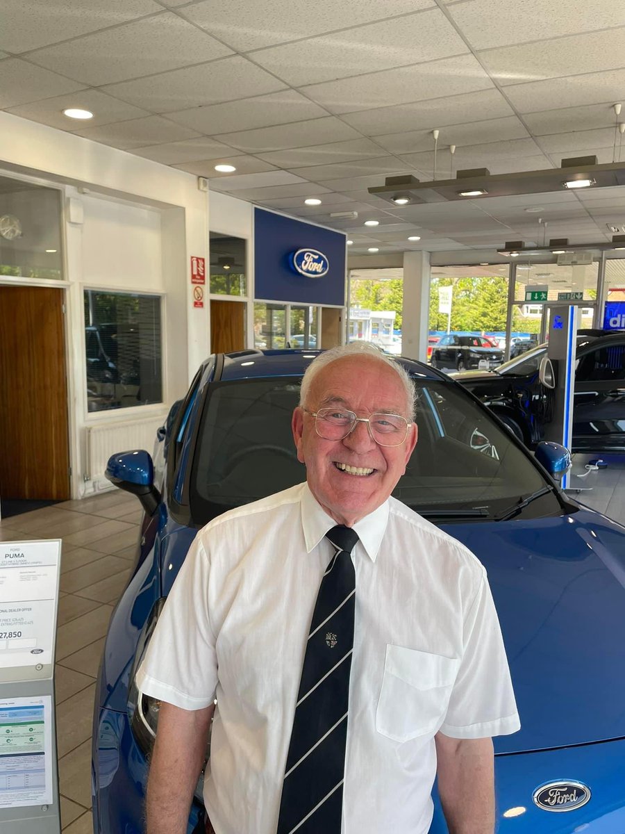 Congratulations to our President Neville Batt on 65 years at Ford!!  A great man who is 100% committed to everything that he does whether it be family, work or local football. A great achievement and once again congratulations Nev