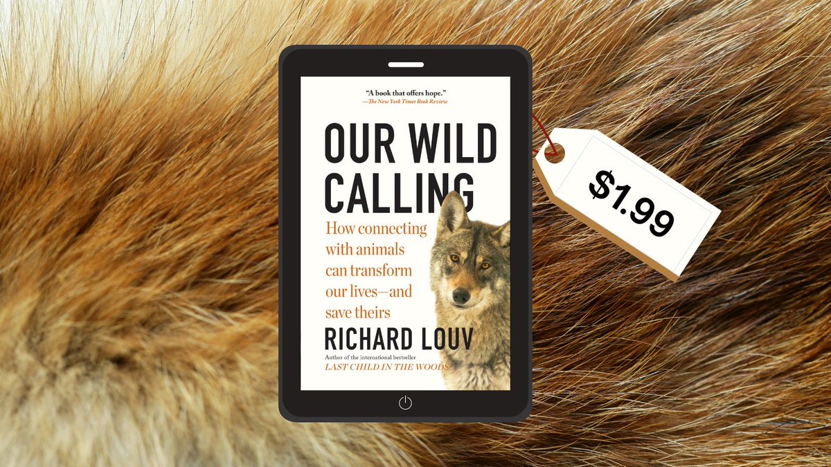 AlgonquinBooks's tweet photo. 🚨 #Ebook alert 🚨 #OurWildCalling by @RichLouv is only $1.99 for the month of April! Buy your copy today: https://t.co/3iCMBNmwuu https://t.co/8lOuwwfjWj