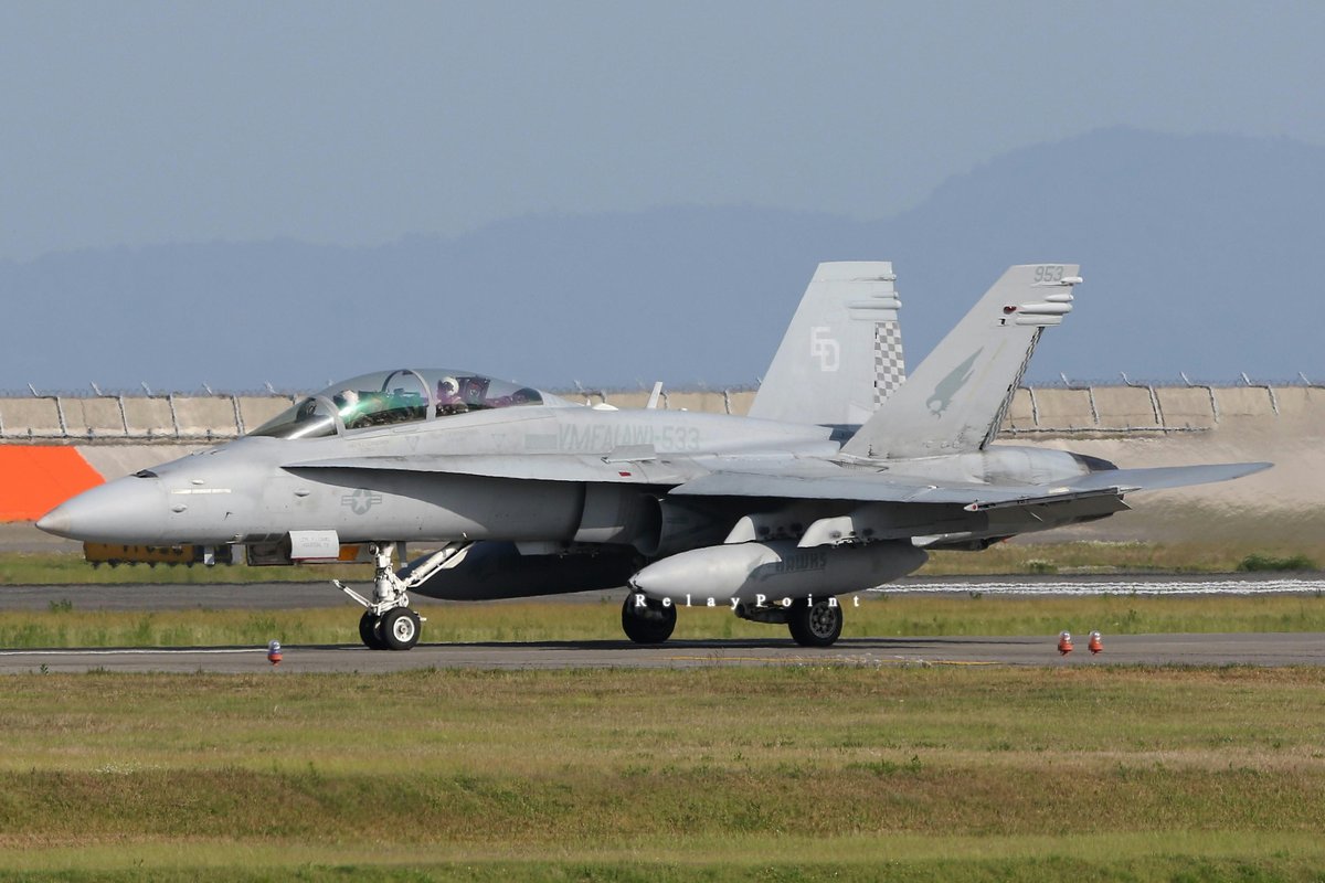 PointRelay's tweet image. 2022-4-28
VMFA(AW)-533 ED ②
