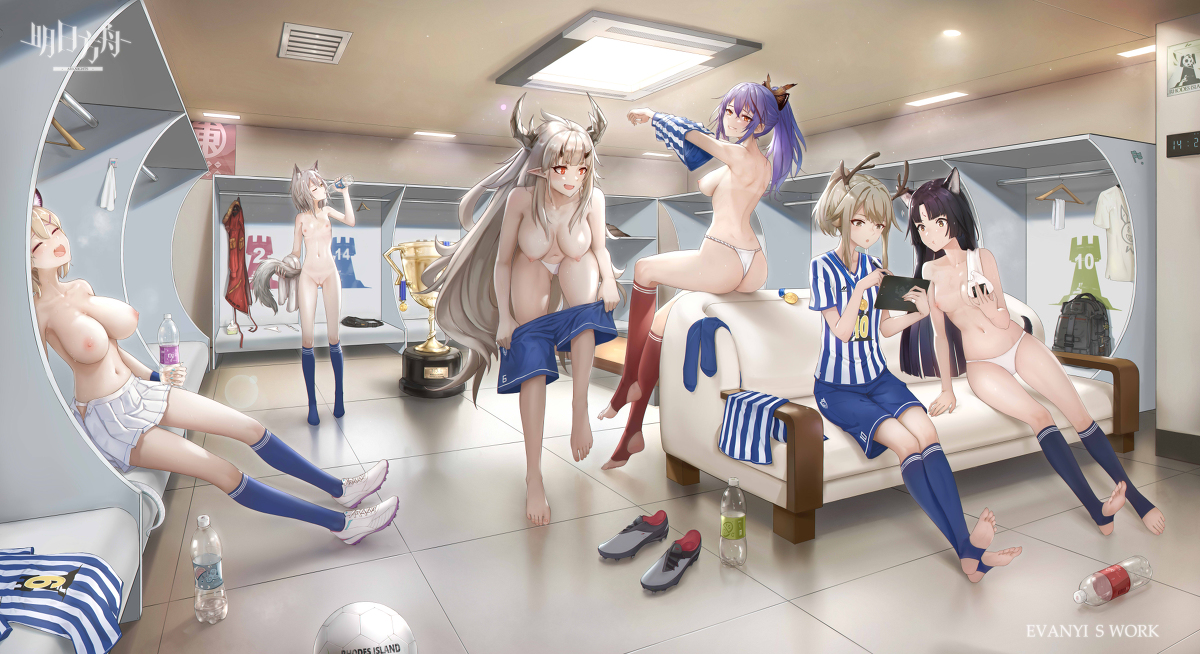 EvanYi19's tweet photo. [R-18] 赛后の短暂休憩 #明日方舟Arknights #極上の乳 #サガ(アークナイツ) #マトイマル(アークナイツ) #ファイヤーウォッチ(アークナイツ) #レッド(アークナイツ) #アカフユ(アークナイツ) https://t.co/CaDTxmz87W https://t.co/lacXylr5C8