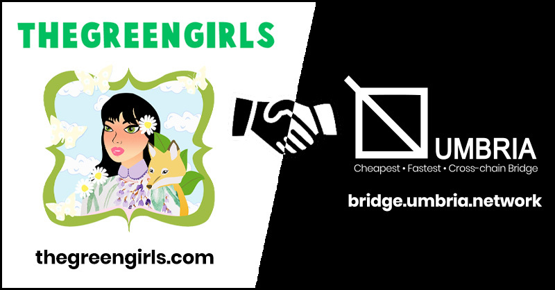 🎉 We've partnered with @GreenGirls!

🌱PSAWSG² NFT project celebrates women &amp; our 🌍
🌱5 trees to be planted for each mint #reforestation 
🌱33% initial sale + 50% secondary sales royalty donated towards marine wildlife &amp; 🌊 conservation 

thegreengirls.com #MATIC #NFT