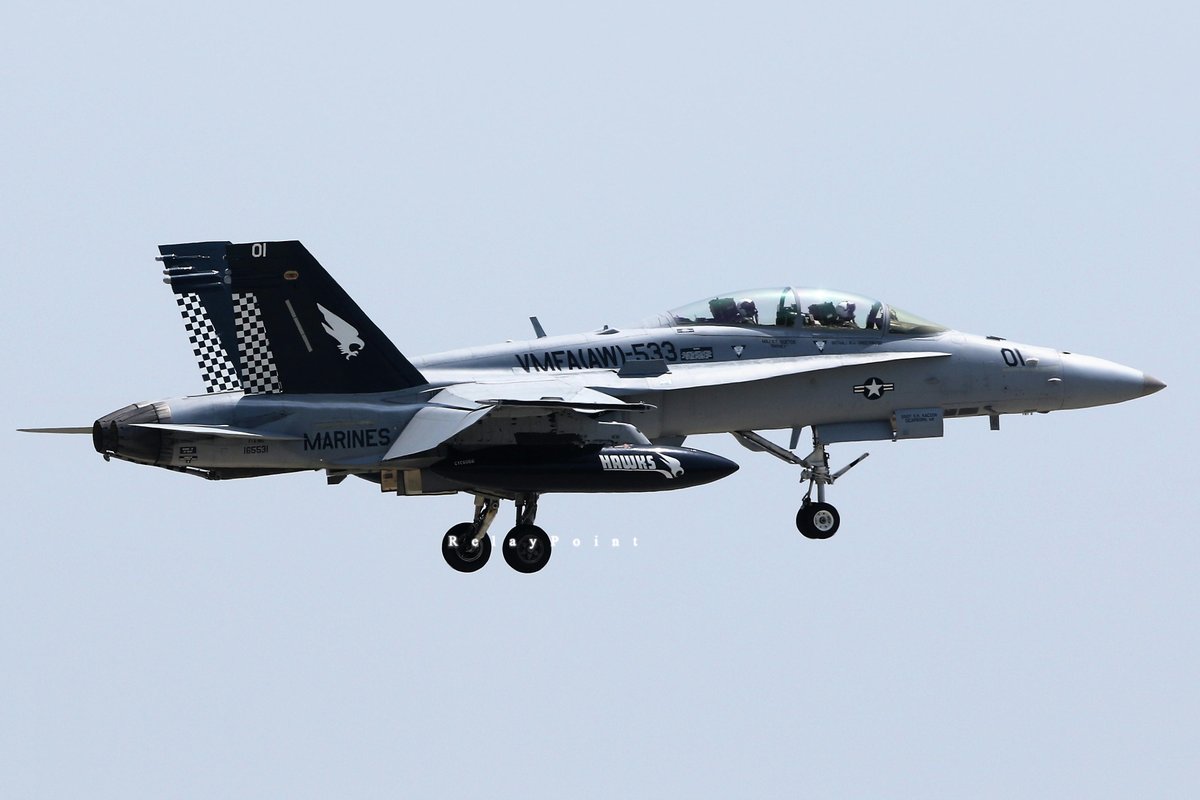 PointRelay's tweet image. 2022-4-28
VMFA(AW)-533 ED