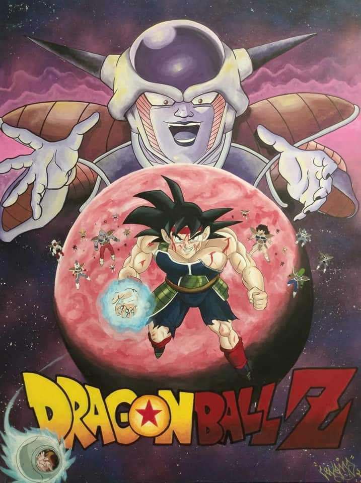cinema613's tweet photo. Bardock, Father of Goku. Acrylic paint on canvas 36x48. 
.
.
.
#Fanart #dbz #dragonball #dragonballz #dragonballsuper #dbs #akiratoriyama @dragonballz @dragonballsuper #art #artist #painting https://t.co/D5XimGwyhB