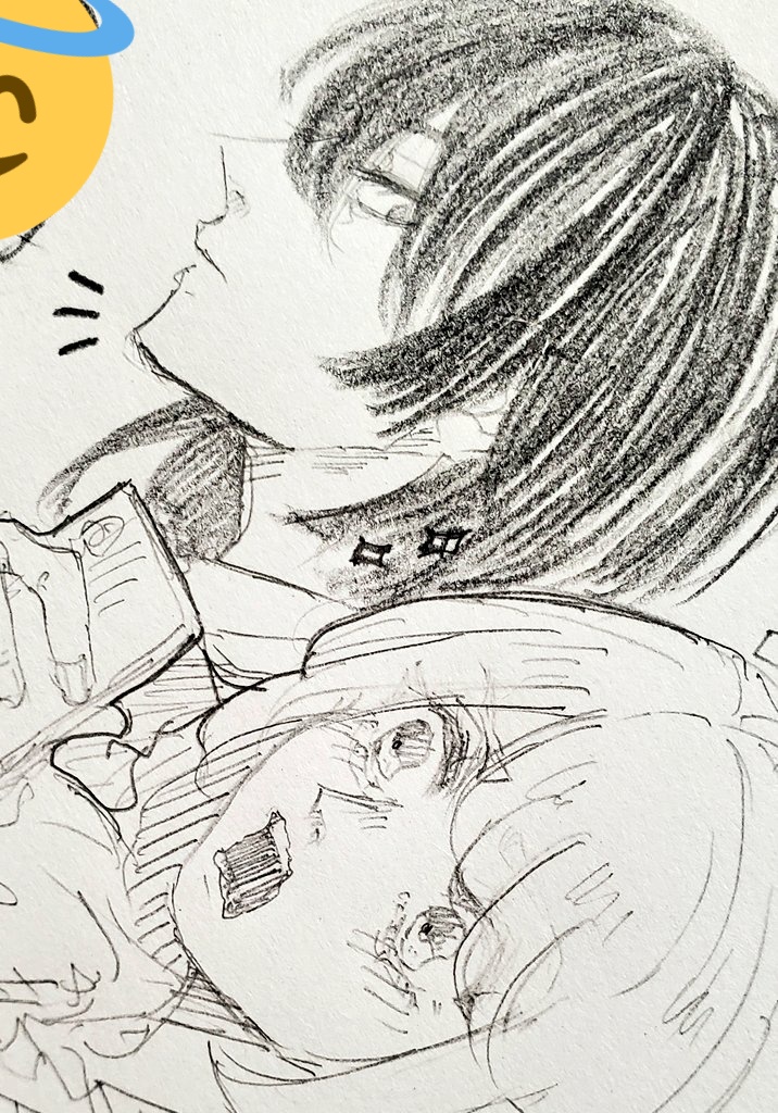 しぶの方に一緒にのせるやつも完成しました〜👏アナログですが!!
しぶも同じく5/1にあげますので宜しければみてね😭😭 