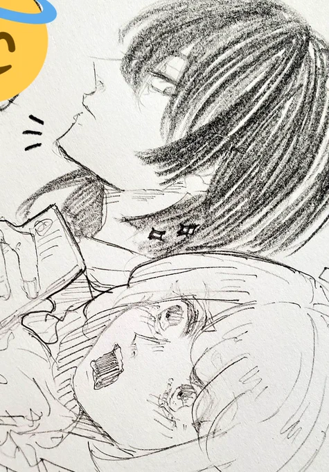 しぶの方に一緒にのせるやつも完成しました〜👏アナログですが!!
しぶも同じく5/1にあげますので宜しければみてね😭😭 