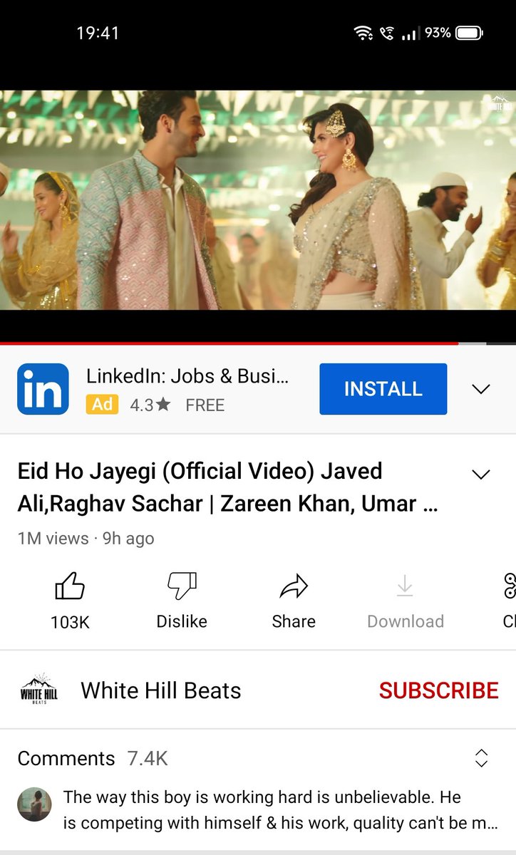 FalistinForLife's tweet photo. Handsome chokra @realumarriaz
Anarkali @zareen_khan
Congratulations 1 Million views hogye ๐คฉ๐คฉ๐คฉ๐๐๐
#EidHoJayegi
#UmarArmy #UmarRiaz #ZareenKhan #UmReen https://t.co/xBB4DKa2Qf