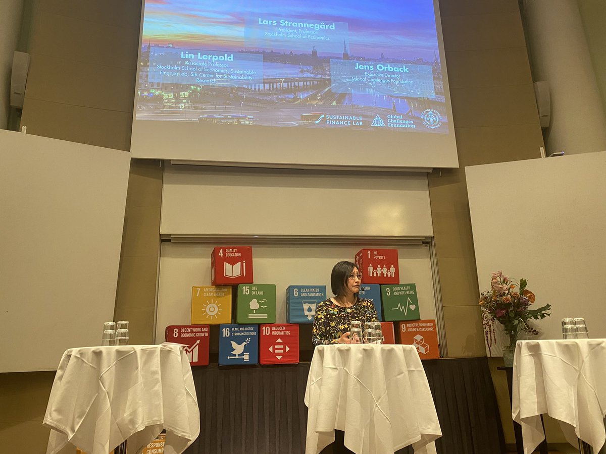 ChallengesFnd's tweet photo. .@linlerpold on the shift and new focus on #esg in business #Stockholm50 https://t.co/wOGO8lm4kl