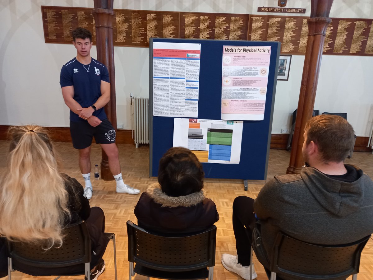 HighlandsUCJ's tweet photo. We are so proud of our UCJ Sport students who presented their research at the first Higher Education Sport Poster Presentation Conference to their peers, Catriona &amp; Libby from @JerseySport and John &amp; Son from @JerseySportFd https://t.co/YBoyatiwvW