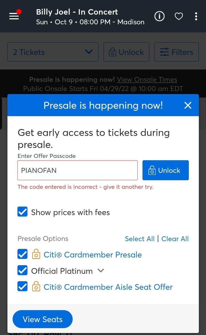 Learn about 123+ imagen aisle seat offer ticketmaster In.thptnganamst