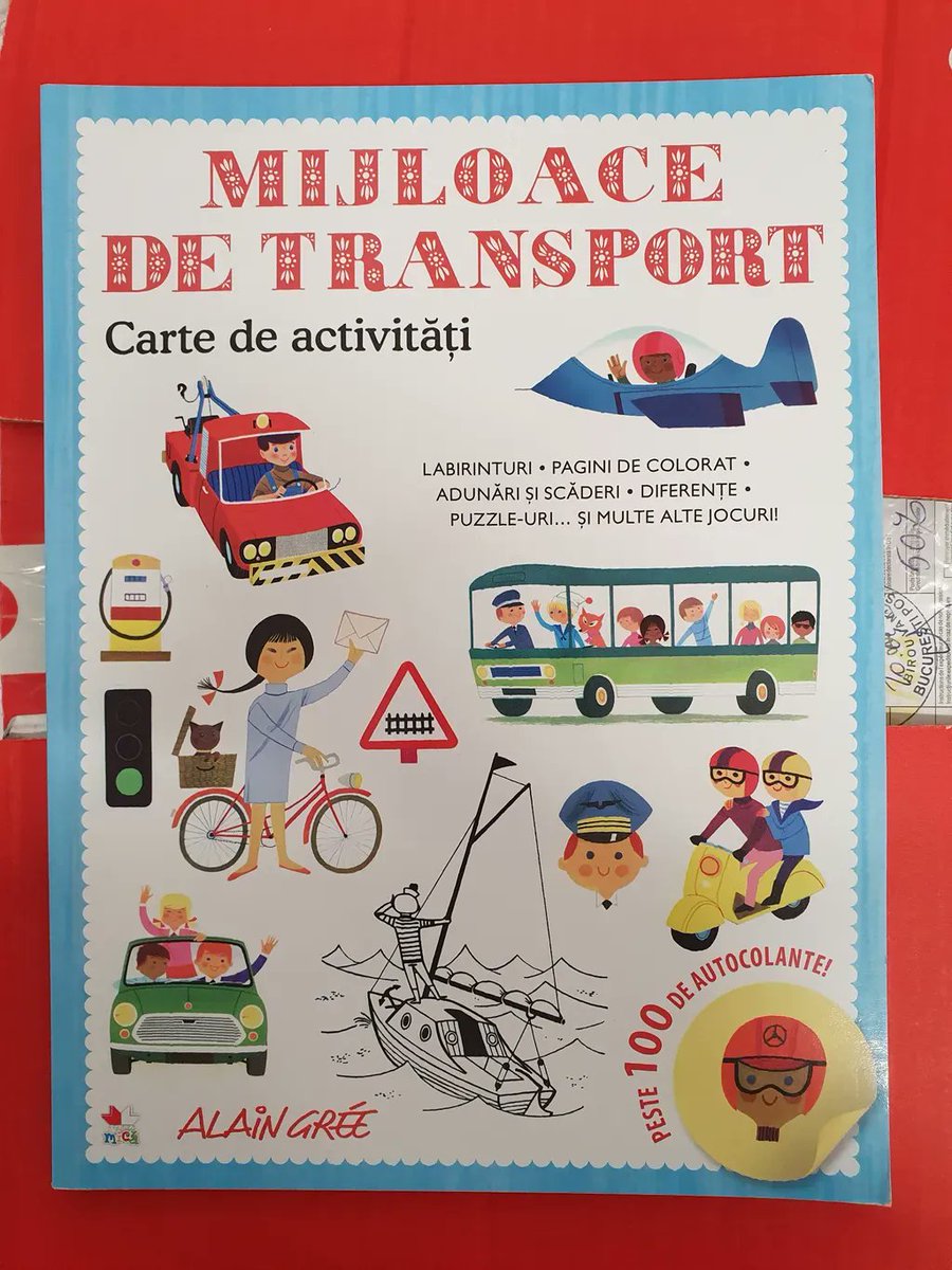 GMCbooks's tweet photo. We're happy to share the #Romanian translations of the @alaingree activity books, #Animal, #Farm, & #Transport published by @edituralitera. #ButtonBooks #ForeignEditions #Translation #ActivityBook #AlainGree @GMC_D https://t.co/6XXuhOAnes