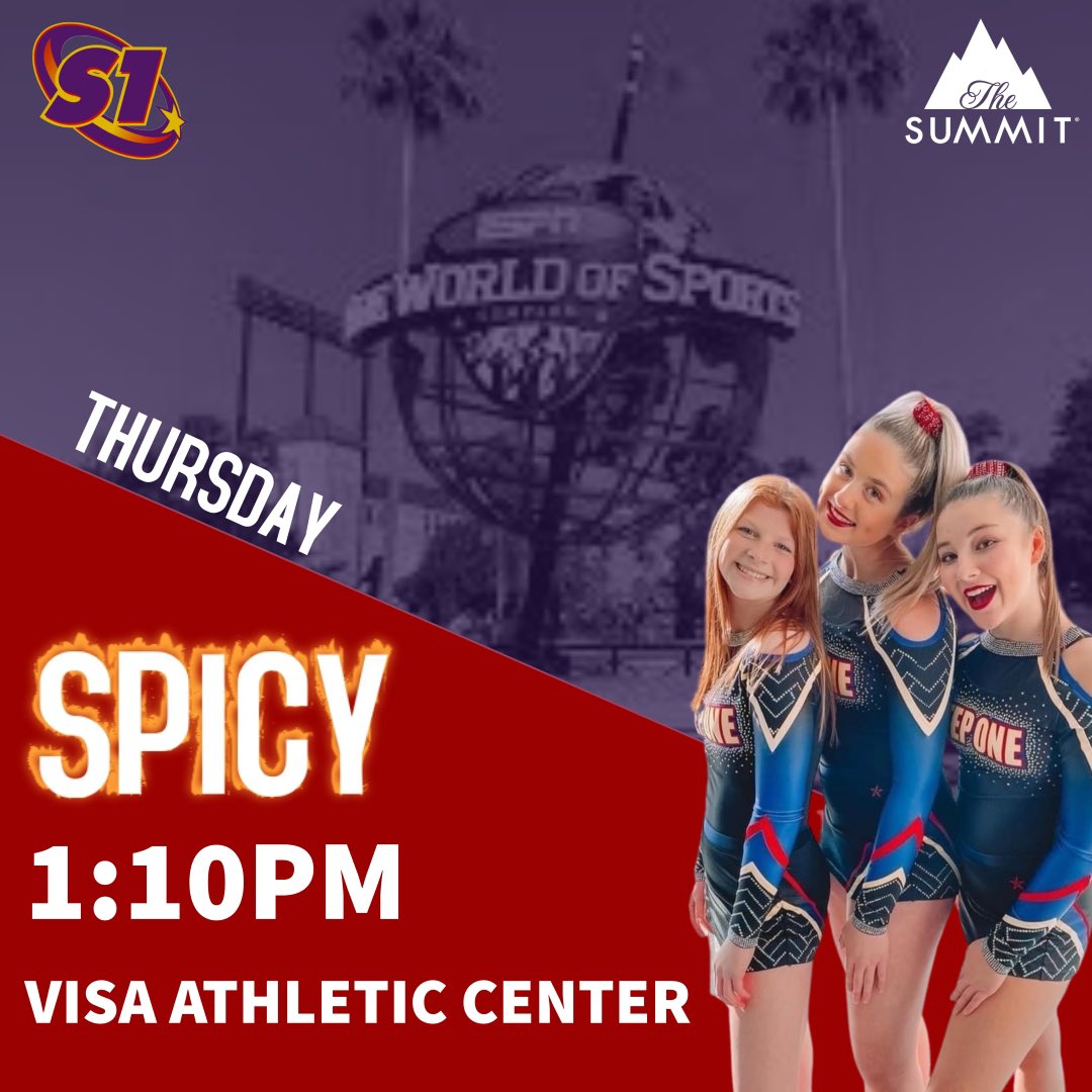 Our first team up at the 2022 D1 Summit! 🗻

Send Spicy some good vibes! 🌶
.
.
Want to take your allstar athlete to new heights? 

Fill out our interest form for more information:

docs.google.com/forms/d/1Nvj-D…

#YouMeUs