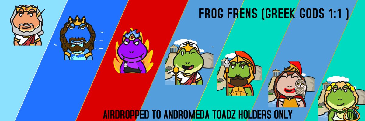 cypherpunk669's tweet photo. 6/10
$RIBBIT will be the only currency in the #Toadzverse and have exclusive utility in @AStation_NFT marketplace and launchpad.
The only way to earn $RIBBIT is by staking your @AndromedaToadz or @FrensFrog NFTs! By staking #AToadz and #FrogFrens there will be a supply⦠https://t.co/3Fp2GB02vT