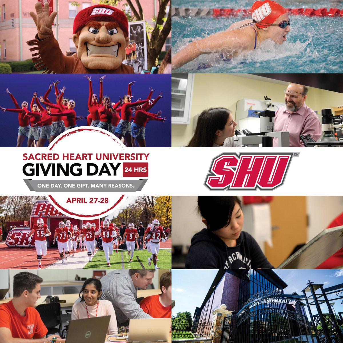 Only 2⃣ more hours left of #SHUGivingDay! <a href="/SacredHeartAlum/">SHU Alumni Association</a> 

🔗: bit.ly/3vHaWYg