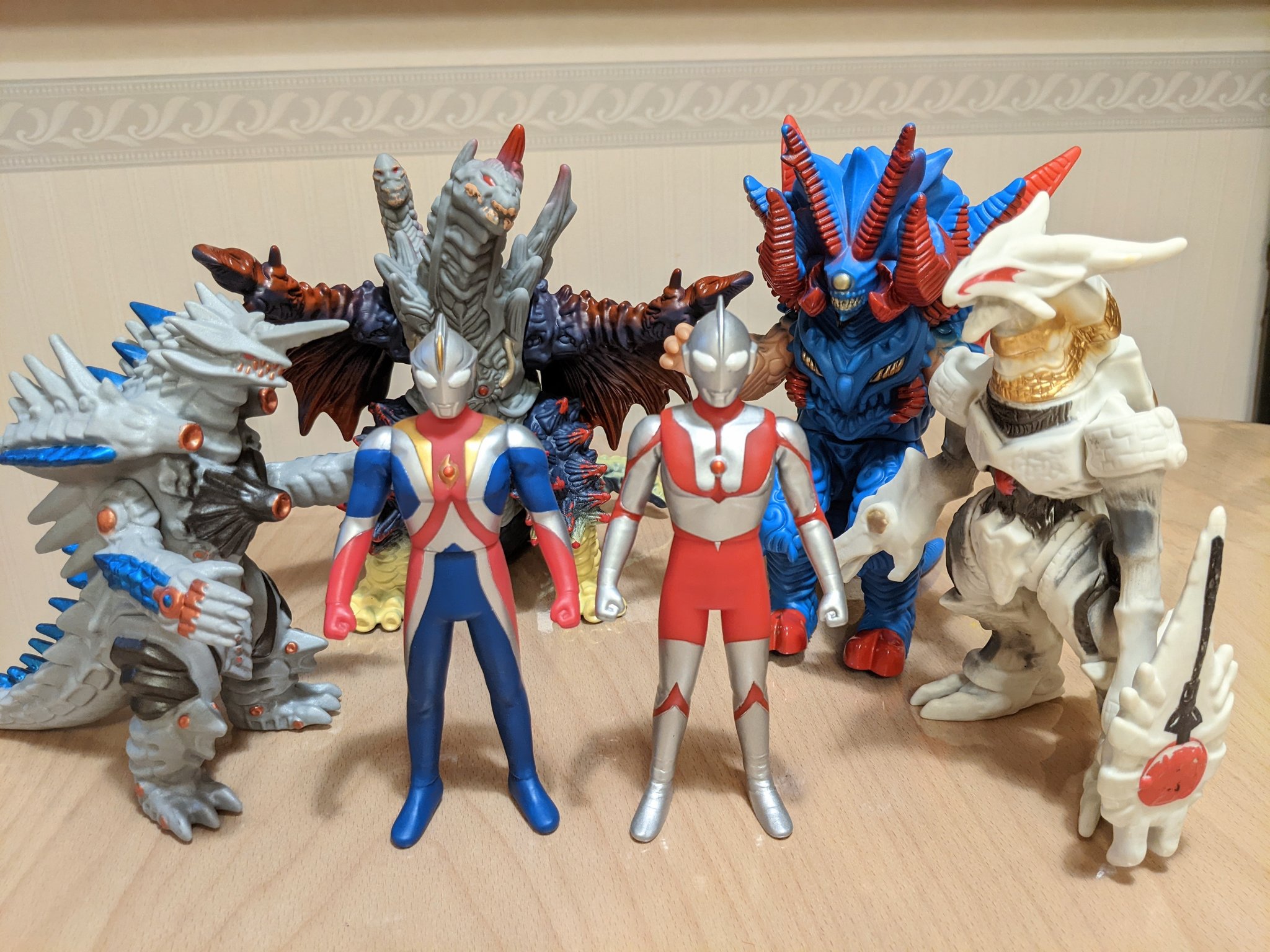 怪獣シリーズ パチ ソフビ 当時物 マルサン フラン星人 当時物