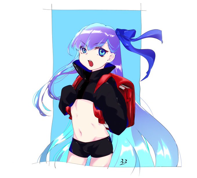 FGO メルトリリス
33㎏って事は130～140㎝くらいだよな、小3.4?
なのでランドセル背負ってもらった 