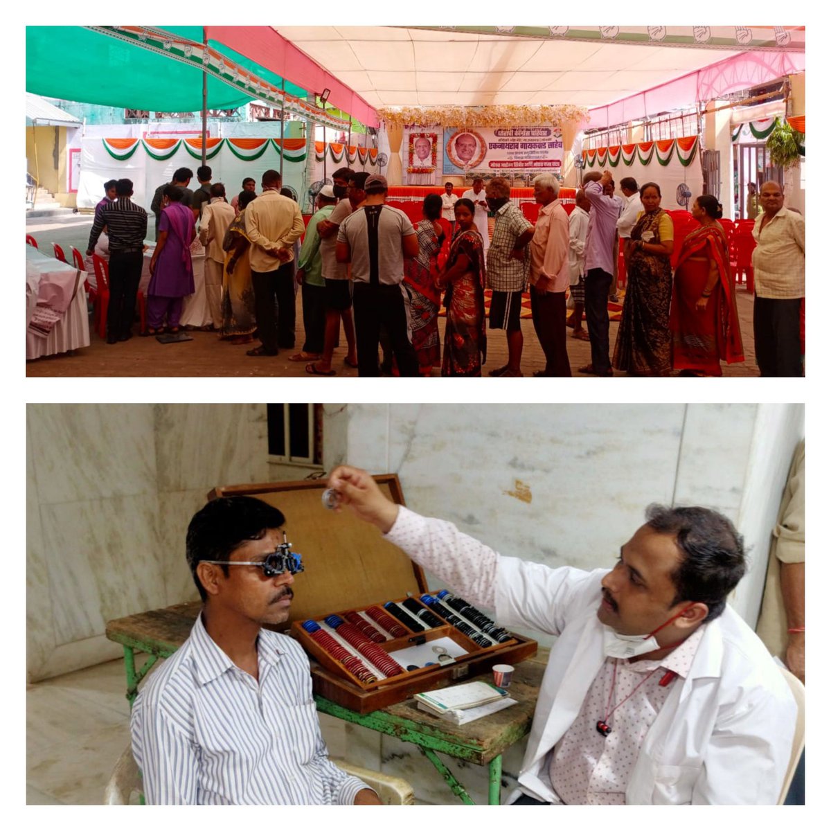 Medical camps were organised today at Dadar &amp; Dharavi by <a href="/mybmcwardGN/">WARD GN BMC</a> health post &amp; ward office staff. 527 patients were checked &amp; treated by a team of doctors from Nair &amp; Sion Hospital. <a href="/mybmc/">माझी Mumbai, आपली BMC</a>

<a href="/DighavkarKiran/">KIRAN DIGHAVKAR</a>