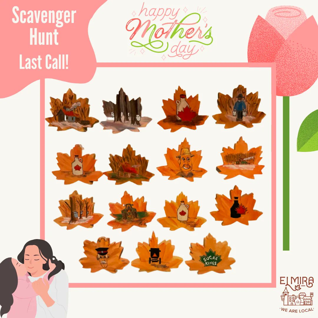 There are still 9 limited edition maple leaf magnets from the Elmira “We are Local” scavenger hunt to be found. With Mother’s day around the corner, this is the perfect chance to find a gift for your mother while you search for a Limited Edition treasure!
#ShopLocal #WeAreLocal