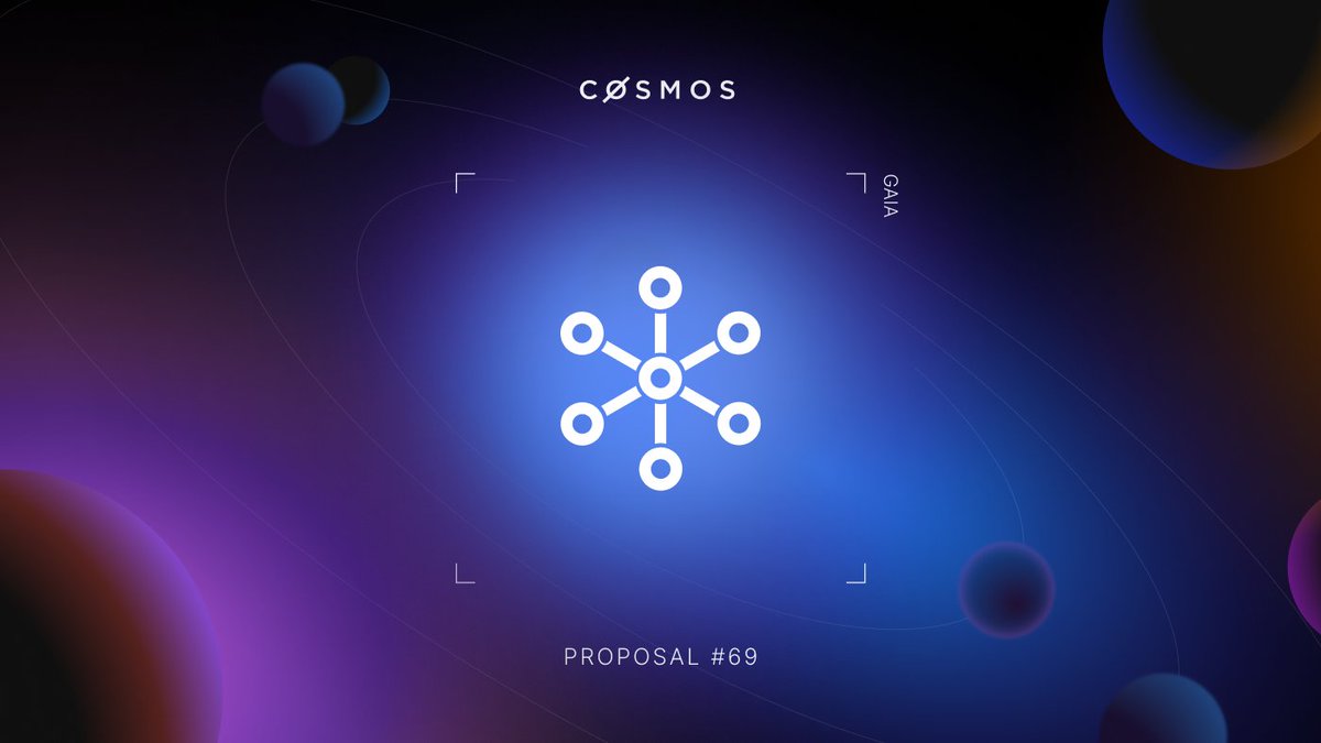 ⚛️ Cosmos Gov ⚛️
🟢 VOTING PERIOD 🟢

The signaling proposal #69 to include CosmWasm on the Cosmos Hub in v8-Rho upgrade is accepting votes now!

📚 Read More: mintscan.io/cosmos/proposa…

Cast your vote via:
<a href="/IBCwallet/">Cosmostation Wallet</a> 
<a href="/keplrwallet/">Keplr Wallet</a>
<a href="/WalletRainbow/">RainbowWallet</a>
@CitadelDAO
<a href="/bigdipperlive/">Big Dipper</a>
