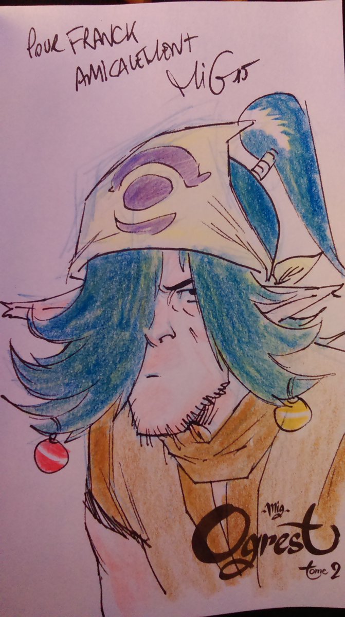 Mig_Migouze's tweet photo. J'ai l'impression que ça vous a plu, ces p'tits croquis. Alors, je fouille mes archives pour d'autres dessins exclusifs. En dédicace, j'adapte mes dessins selon les périodes de l'année. 3 dessins d'Otomaï, 3 ambiances ^^ https://t.co/GvSahsy53Z