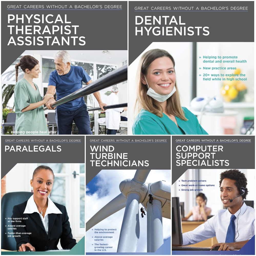 CollegeCareer1's tweet photo. We've just published a top-notch series that spotlights careers that you can qualify for without earning a bachelor's degree! Visit https://t.co/kweyz2Mb95 to learn more #military #apprenticeships #communitycolleges #technicalcolleges #careers https://t.co/wQWWAn7Dhj