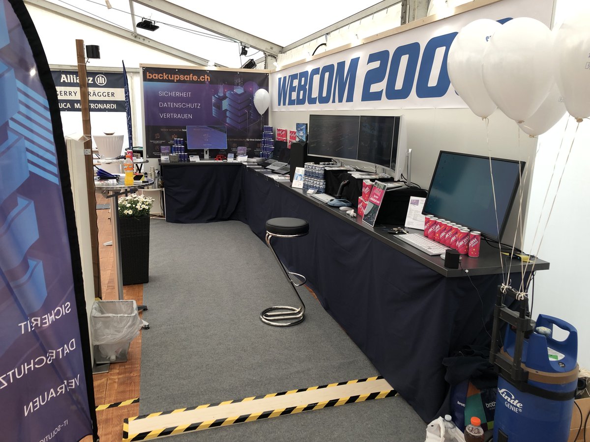 webcom2000's tweet image. Die Chläggi &apos;22 war ein Riesen Erfolg!
 Vielen Dank an alle und hoffentlich bis bald bei Webcom2000