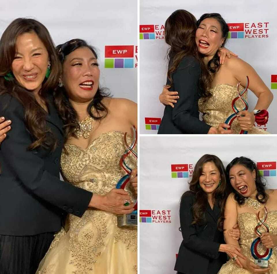 art2action's tweet photo. Shout out and CONGRATS! 🎉 to Kristina Wong for receiving a "Visionary Award" at East West Players 56th Anniversary Gala, for raising the visibility of the Asian Community! For all you do, Kristina... #AuntieSewingSquad #HTownVotes #Art2Action https://t.co/6yaR9wa234
