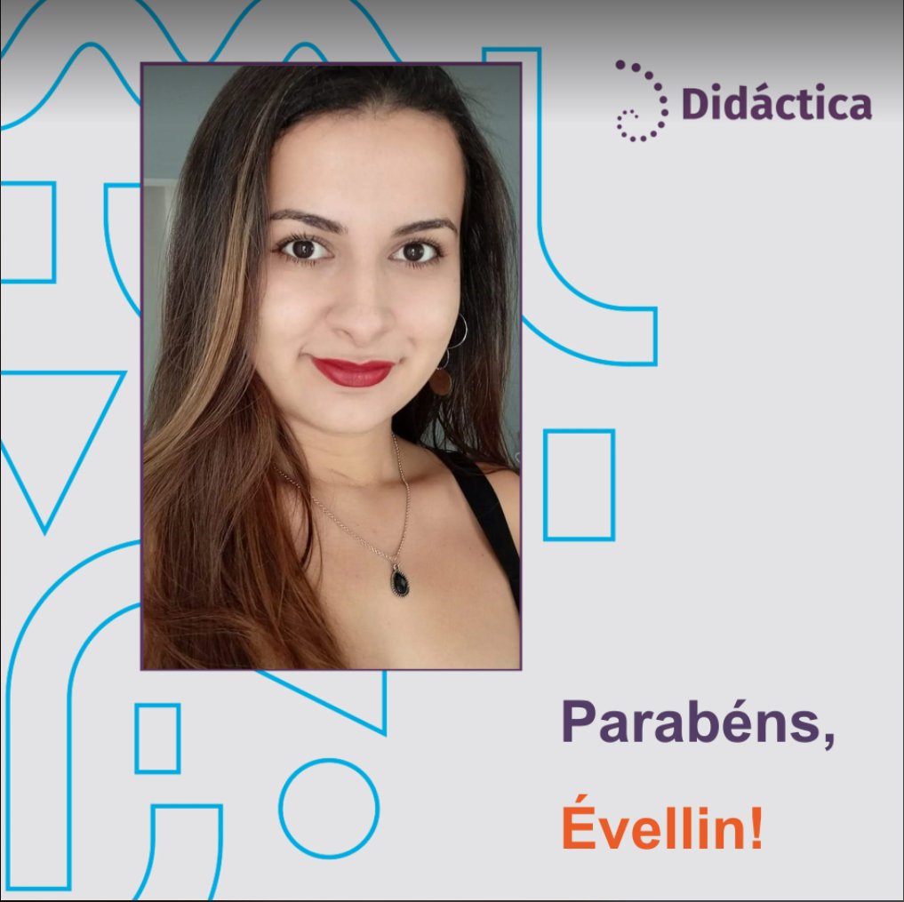 didacticabr's tweet photo. Tem gente que chegou há pouco, mas já chegou em festa! Hoje é aniversário da Évellin, nossa mais nova redatora. Com muito talento e dedicação ela já provou que veio enriquecer o time da Didáctica. Te desejamos todo o sucesso do mundo! 🎊🎉🎁🎈🎂
#parabens #felizaniversario https://t.co/huPT4mRZDT