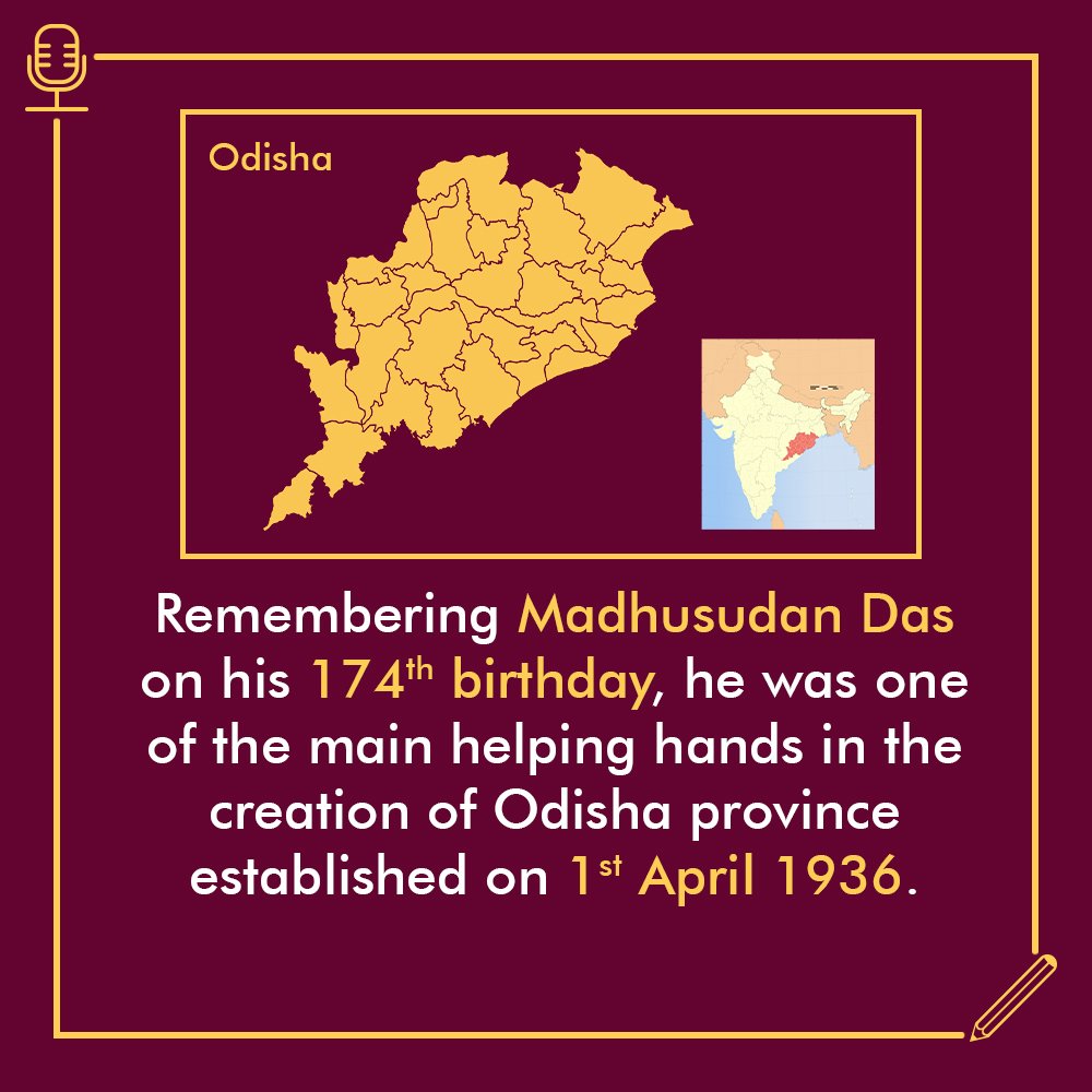 KPercepts's tweet photo. #KoPeWithUs!
Happy Lawyer's Day to Odisha ⚖️
Remembering the legal illuminary Barrister Madhu on his 174th birthday✨

#Lawyersday #legalfacts #legalawareness 
#indianlawyers https://t.co/cPvV4KFnc9