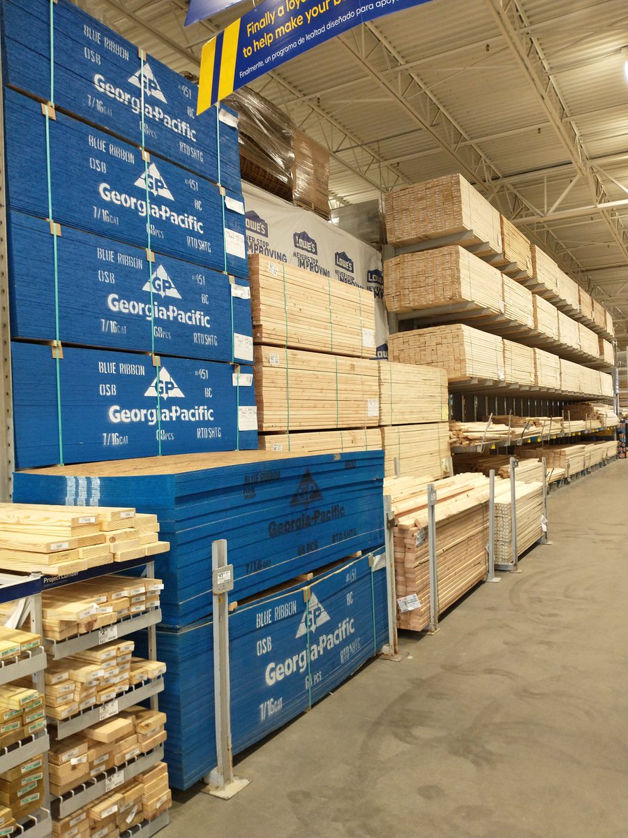 Working hard to get to three weeks in a row #1 department in the store!  It's not perfect but I'll take it for this time of the season!  Keeping it full Lowe's Store 1861 Cape May!