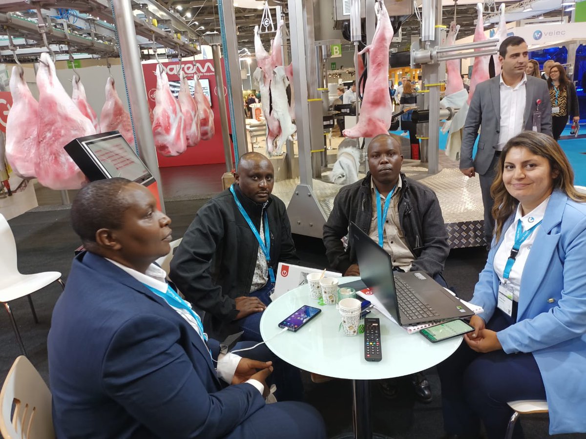 We're delighted to be at <a href="/anugafoodtec/">Anuga FoodTec</a> today with <a href="/giz_gmbh/">GIZ</a> #Kenya, where we've been learning about how meat slaughtering technology can reduce bi-product waste by 60% and cut 600 livestock per hour #BusinessScoutsforDevelopment