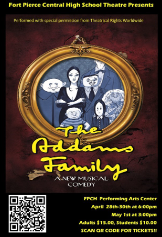 FPCentralCobras's tweet photo. Great preview of THE ADDAMS FAMILY MUSICAL yesterday...We have so many talented students! 
🔥First show TONIGHT @ 6:00pm!!!🔥
(&amp; Friday - 6:00pm, Saturday - 6:00pm, &amp; Sunday - 3:00pm). Come out and support our FPC Drama!!! https://t.co/23VoOZctE4