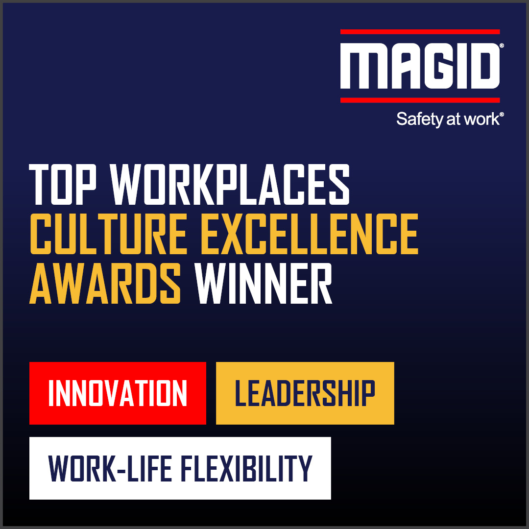 MagidGlove's tweet photo. Magid has been named a @TopWorkplaces Culture Excellence Award Winner for #Innovation, #Leadership, and #WorkLifeFlexibility! We’re proud to share this exciting news and continue to lead as a #TopWokplace. Be a part of our #safety mission! Learn more at https://t.co/iwcfx85efO https://t.co/JLHNtOTbum