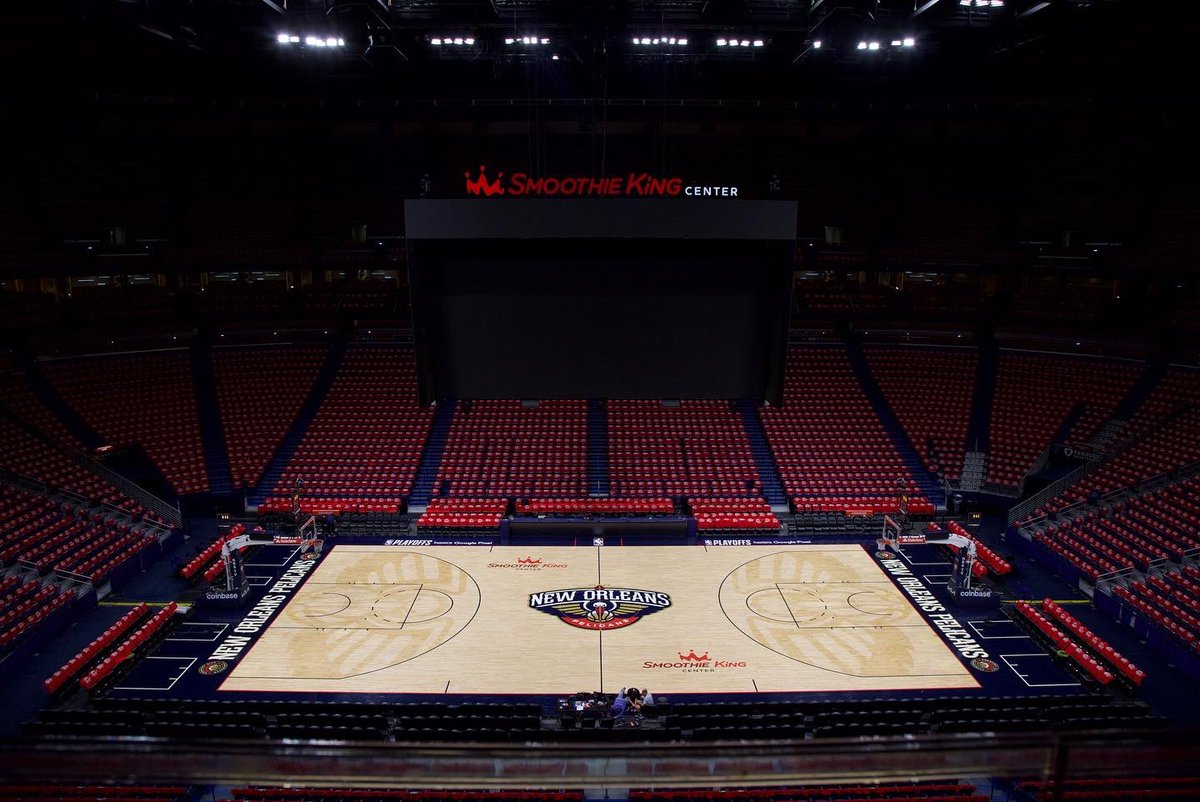 PelicansNBA's tweet photo. NOLA vs. E’erbody tonight 🗣

#OneNOLA https://t.co/59F6UNyiHx