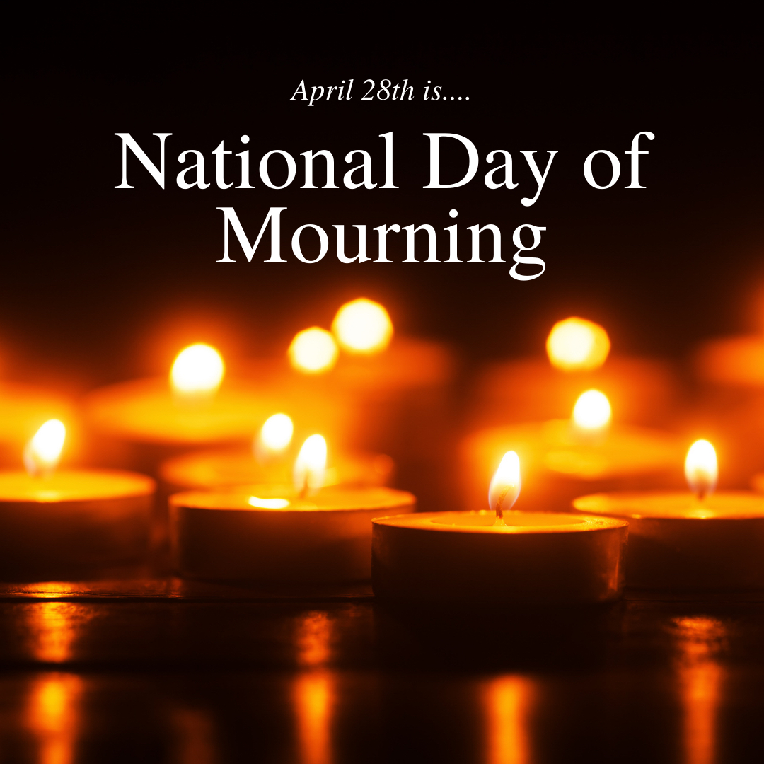 Every year on #NationalDayofMourning, we remember workers who have died, were injured or became ill from their job. We must continue to fight so safer working environments for all, and advocate for those who are too afraid to speak up while on the clock. 

#WeRemember #WeCommitt