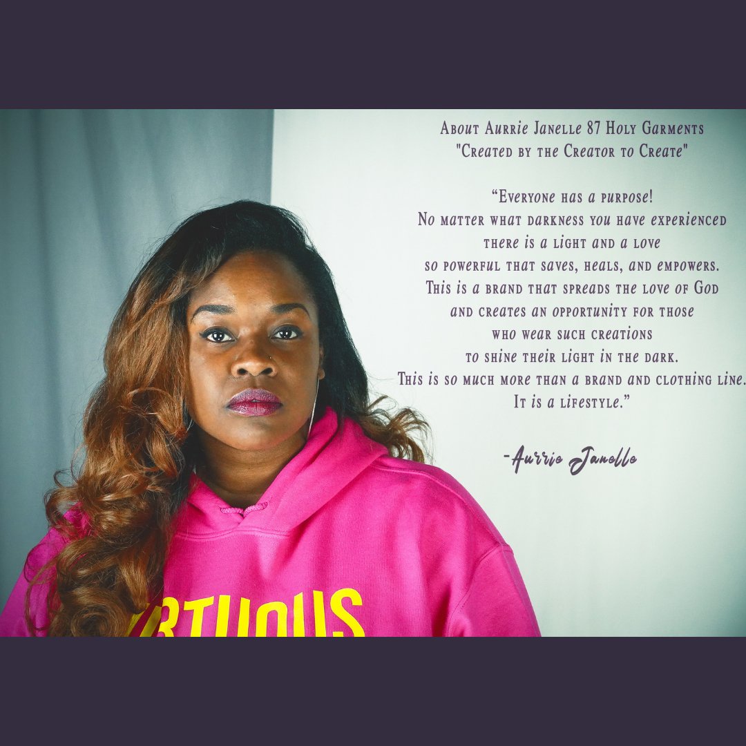 AurrieJanelle's tweet image. Check out the Store : aurriejanelle87holygarments.com

#faithbasedfashion @christianclothingline #faithbasedapparel #fashion #virtuous #clothingline

@realmusicr