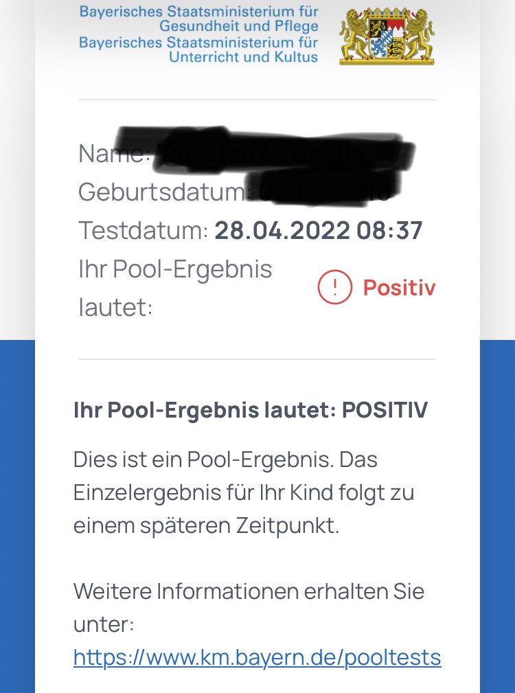 utopia235's tweet image. Auf  den letzten Metern dieses Testirsinns #Bayern #Pooltest 
Es reicht.