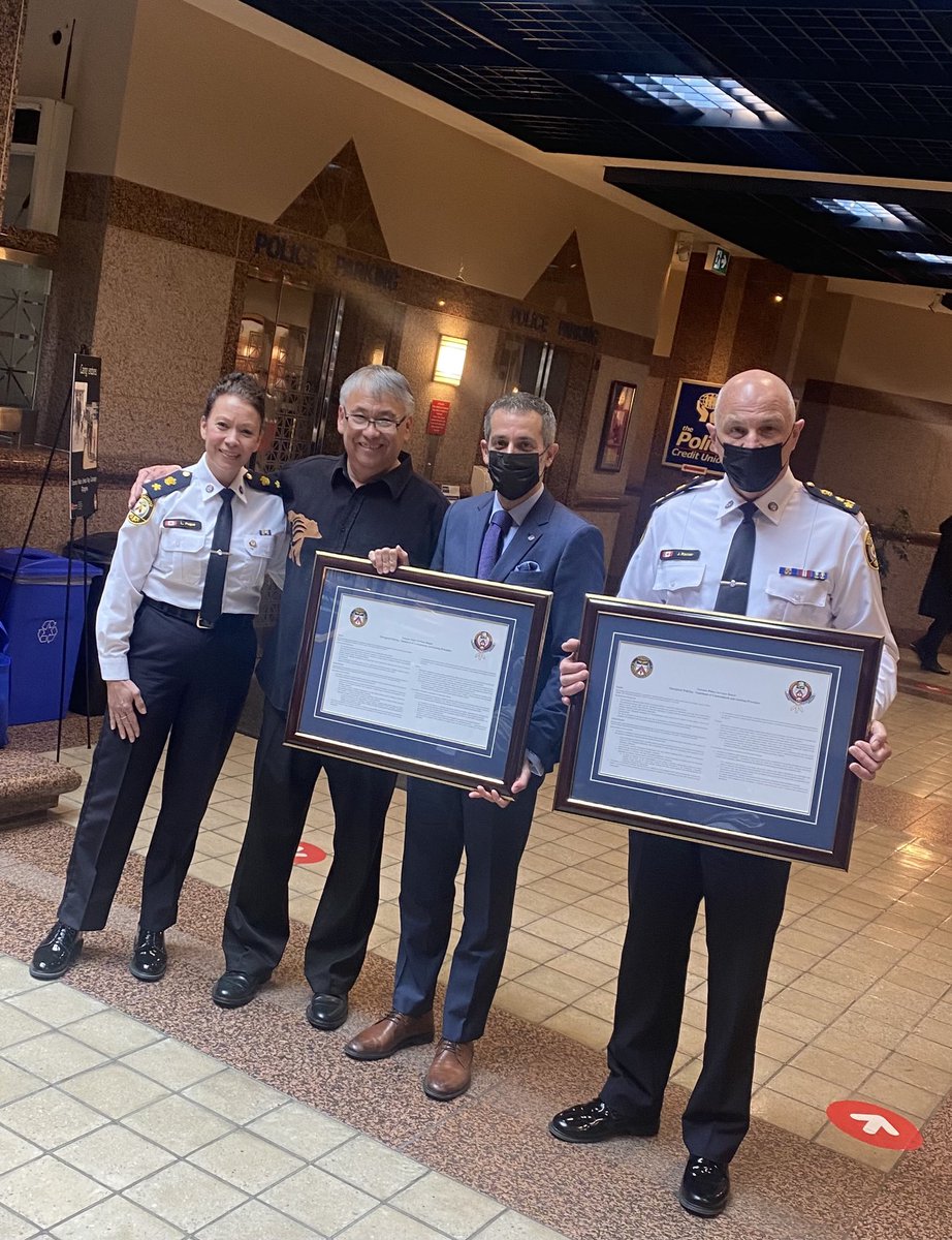 Honoured to attend the 30th Anniversary celebration of our Aboriginal Peacekeeping Unit-special thanks to the All Nations Junior Drummers, Mr Paquette MC, Ms Frances Sanderson for years of Volunteerism, the McComack &amp; Crawford families, and of course Monica &amp; Richard! Miigwetch