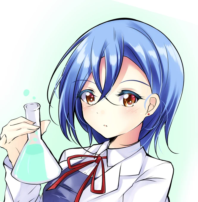 新入生だと四季ちゃんが気になるだけのラクガキ
フラスコに化学となると理系女子だといいな
白衣とか着てほしい(願望) 