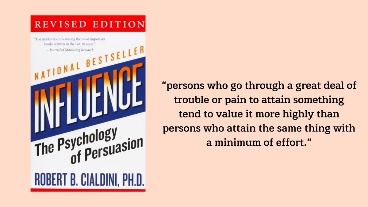 3/ Influence: The Psychology of PersuasionLessons:• Automatic Triggers: We are wired to respond predictably to certain cues.• Reciprocity: We feel obligated to pay back gifts and favours.