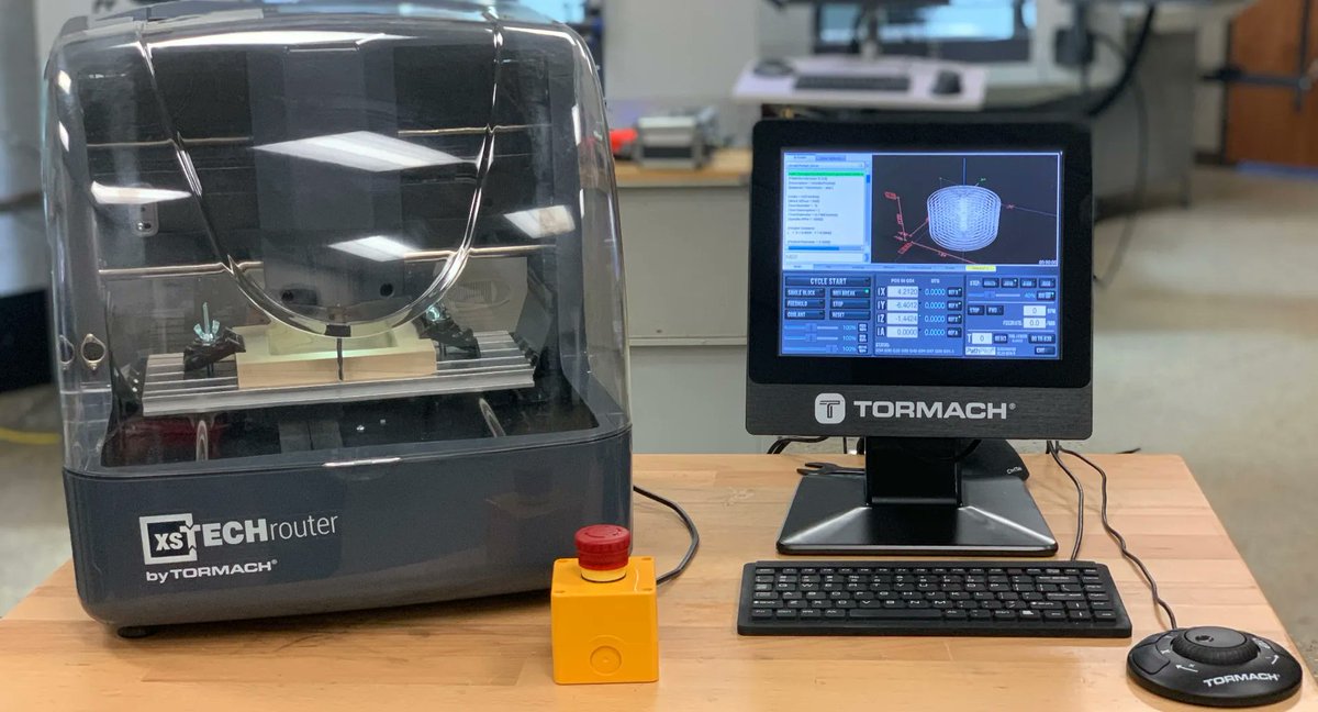 Tormach's tweet photo. Have you recently purchased an xsTECH CNC Router - Mill and need some information? Be sure to visit the Knowledgebase for articles that can help you get started! 
https://t.co/04tJEmBnyf #themoreyouknow #instamachinist #learnCNC #CNCEDU #xsTECH https://t.co/taHvYFfqVZ