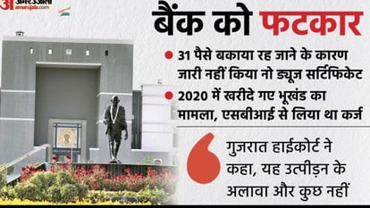 TM4_Sanjay's tweet photo. भारतीय स्टेट बैंक को गुजरात हाईकोर्ट की ओर से कड़ी फटकार लगाई गई है। दरअसल, ये मामला एक किसान के भूमि सौदे से जुड़ा है। इस किसान पर म��ज 31 पैसे बकाया रह जाने पर बैंक की ओर से उसे ‘अदेयता प्रमाणपत्र’ (नो ड्यूज सर्टिफिकेट) जारी नहीं किया गया।
@TheOfficialSBI @RakeshTikaitBKU https://t.co/xibaGi0Xi5