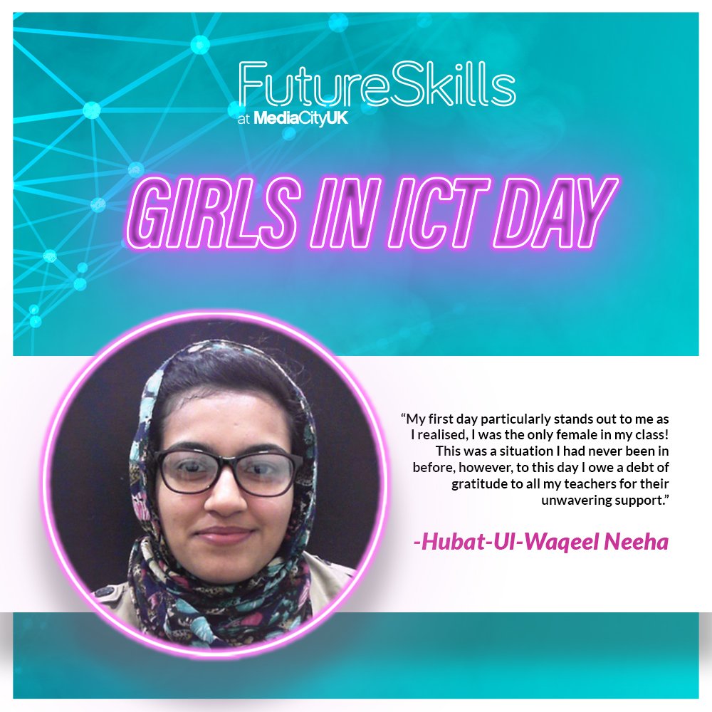 ⭐We spoke to Hubat, a former FutureSkills students who began her journey in 2017, studying #ICT

"My advice to anyone thinking about pursuing a career in ICT would be to stay strong &amp; shine positivity - positivity attracts good things." 

ow.ly/rb8T50ISyOJ

#GirlsinICTDay