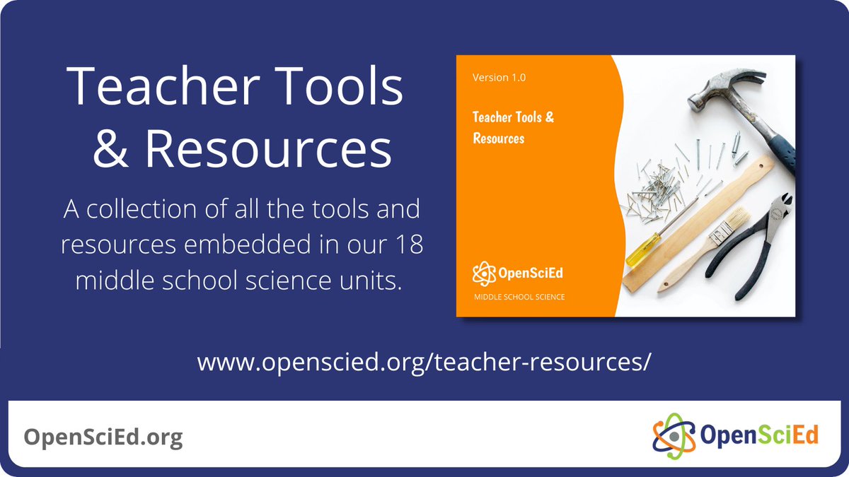 OpenSciEd tweet media