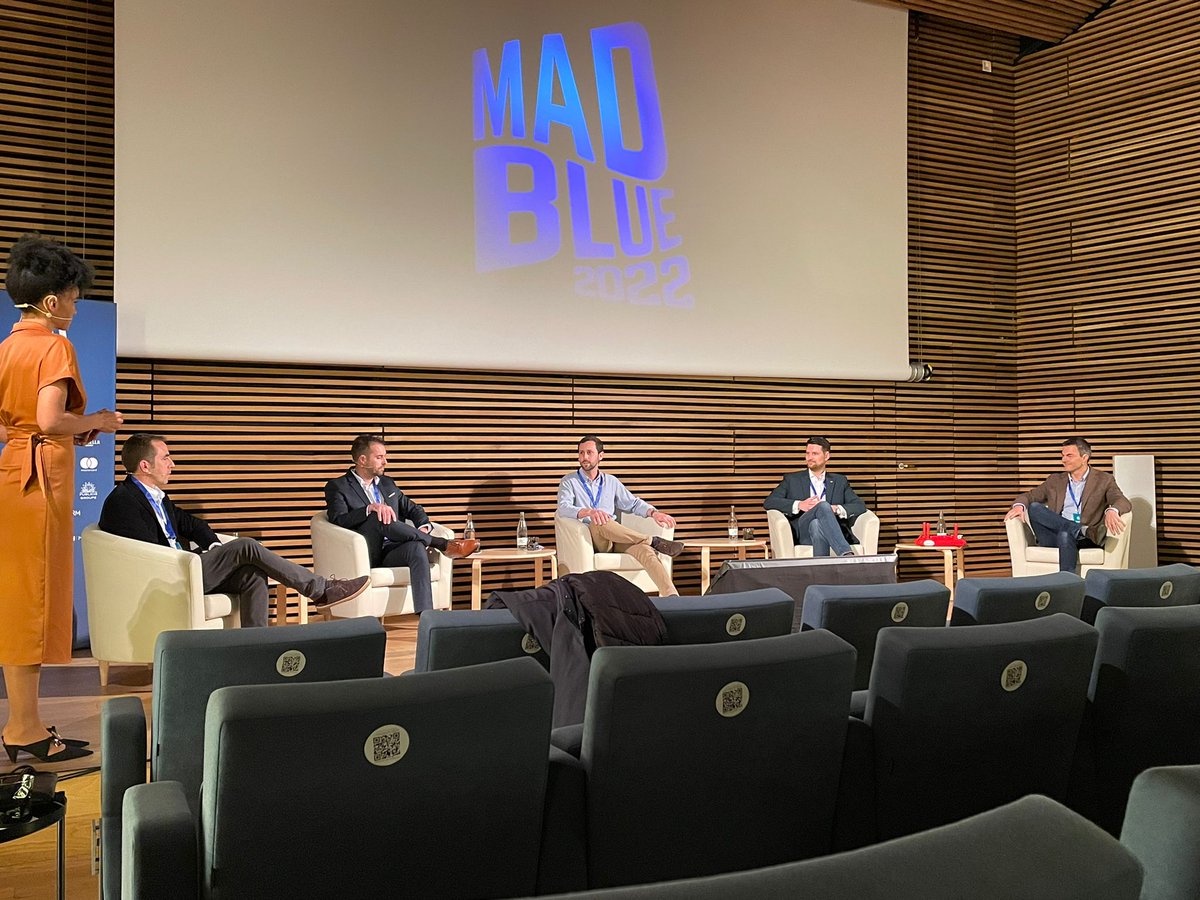 kaleagroup's tweet photo. Hemos asistido a la última jornada de conferencias del #MadBlue 🌊y salimos reafirmados en nuestra idea de que las empresas pueden ser eco conscientes y ayudar a reducir la huella de carbono.🌱

¡Enhorabuena por esta edición, @madbluesummit! 👏

#KaleaEcofriendly https://t.co/fiGFnOYh0T