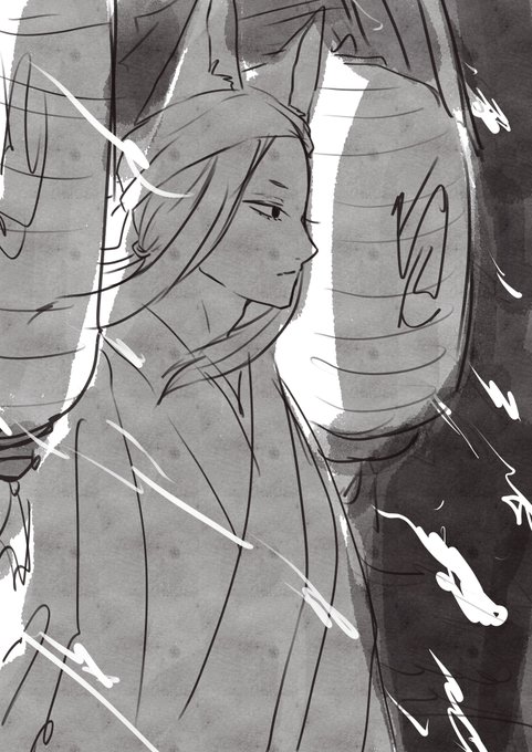 サブ垢鍵かけてるので絵が見られないってフォロワーさんに言われたので、サブ垢に載っけてた雑な落書き上から4枚持ってきてみたよ! 