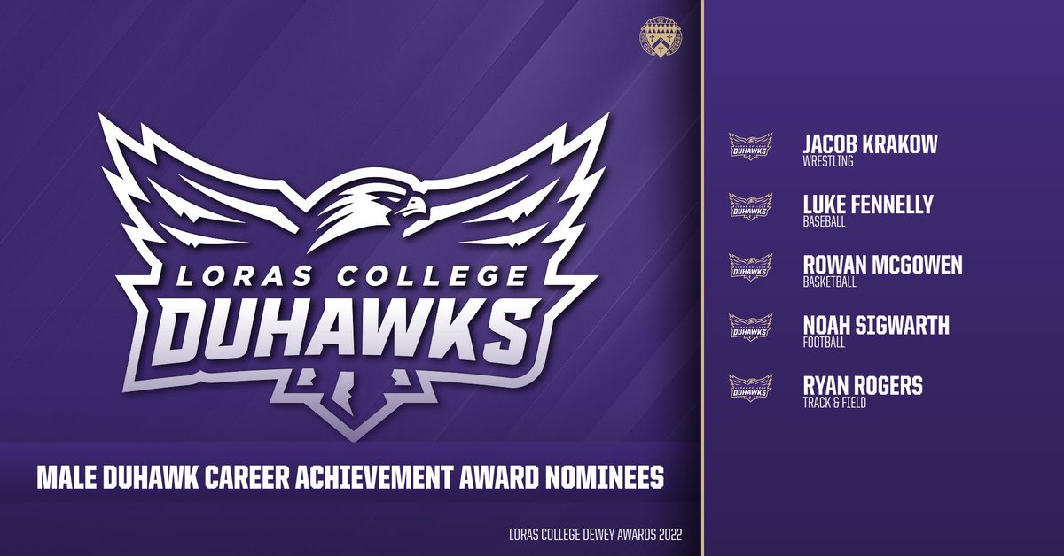 LorasSAAC's tweet photo. First up today the Dewey’s is Male Duhawk Career Achievement award nominees! #deweys20222 https://t.co/vPFRCdqDr8